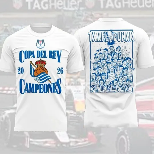 Discover Real Sociedad 2026 Copa Del Rey Champions Gift For Fans