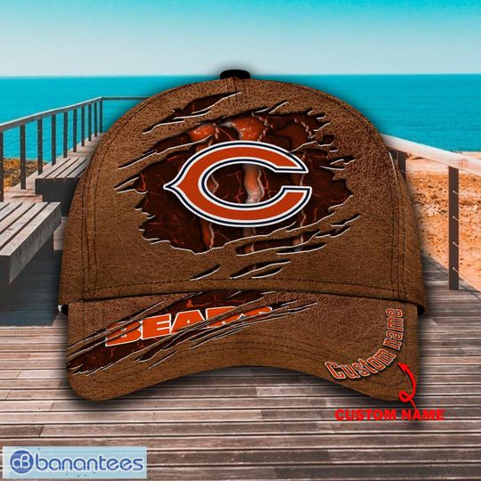 Discover football Chicago Bearss Custom Name Brown Classic Cap