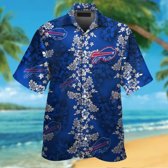 Discover Buffalo Bills Short Sleeve Elegant Tropical Hawaiian Shirt