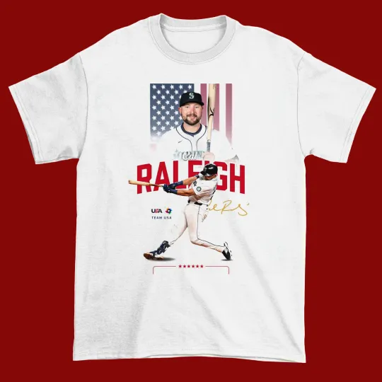 Cal Raleigh will play for Team USA in the 2026 World Baseball Classic Shirt