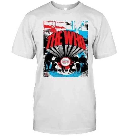 The Who T-Shirt Fenway Park Boston MA August 26 2025