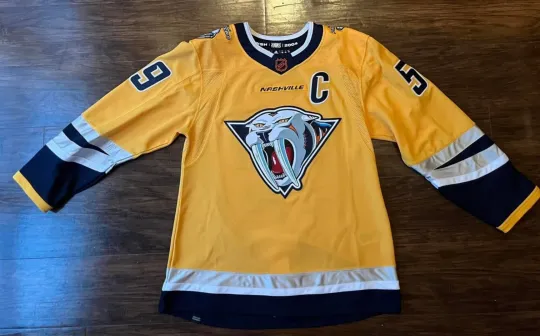 Discover Nashville Predators Roman Josi Reverse Retro NHL Jersey