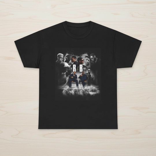 Raymond & Brown Tour T-Shirt Merch, Concert Tee - Gildan 5000 - Chris Brown Usher
