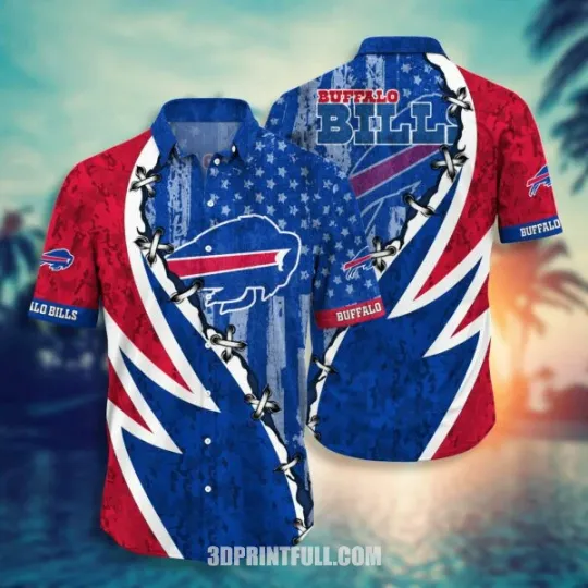 Discover Buffalo Bills Engage In A Short Summer Hawaiian Shirt
