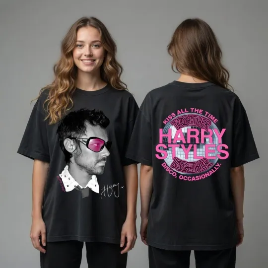 Discover British Pop Music Tour 2026 Style T Shirt Concert Fan Graphic Tee