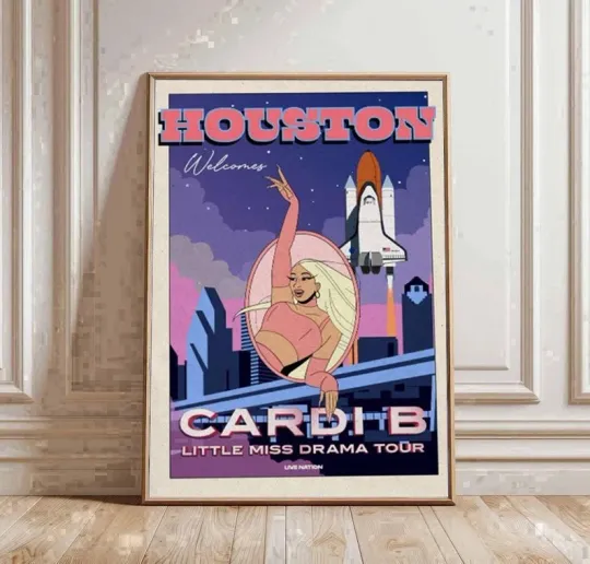 Discover Cardi B Little Miss Drama Tour 2026 Poster
