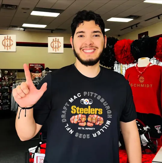 Discover Pittburgh Football macm.iller Til Infinity 2026 Inspired Graphic T Shirt