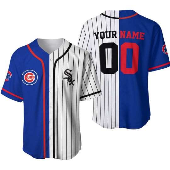 Chicago Cubs And Chicago White Sox Subway Series Baseball Shirt