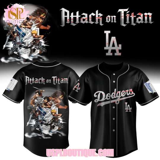 Los Angeles Dodgers x AO Titan 2026 Black Jersey