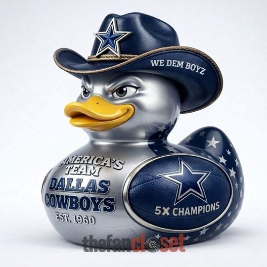 Dallas Cowboys “America’s Team” Commemorative Duck