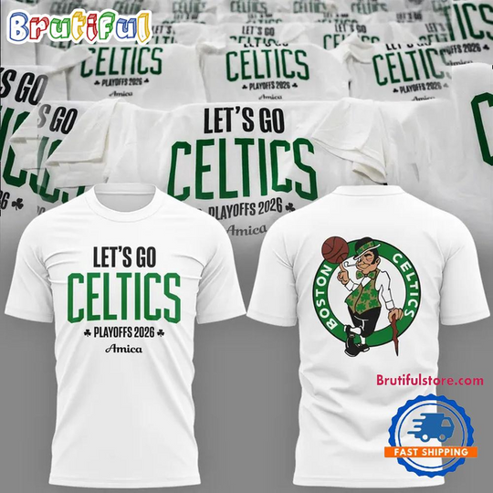 Boston Celtics Let’s Go CELTICS Playoffs 2026 T Shirt