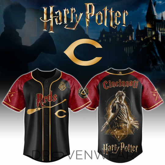 Cincinnati Reds x Harry Potter Night Heritage Baseball Jersey