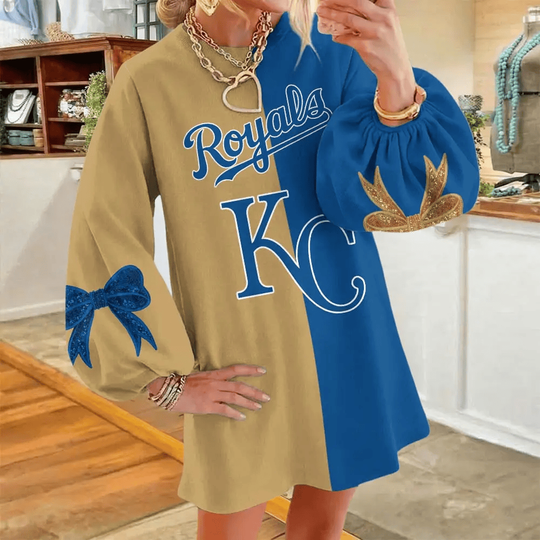 Kansas City Royals Women's Puff Sleeve Long Sleeve