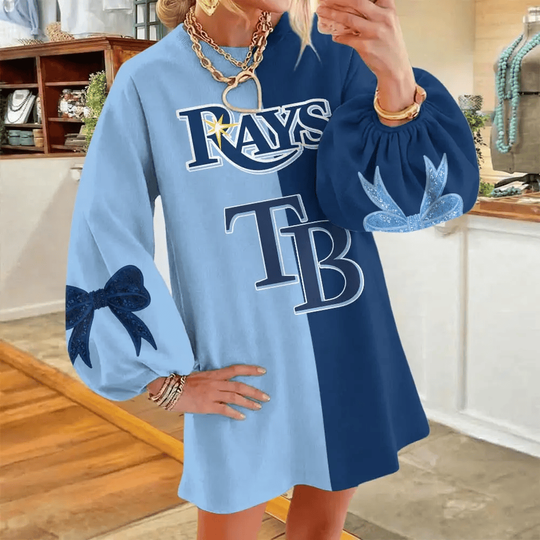 Tampa Bay Rays Women's Puff Sleeve Long Sleeve