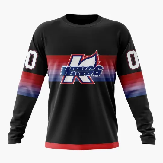 Kalamazoo Wings Special Gradient Design Long Sleeve Fullsize