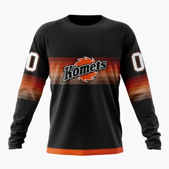 Fort Wayne Komets Special Gradient Design Long Sleeve Fullsize