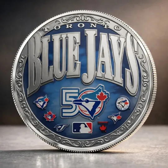 Discover Blue Jays 50th Anniversary Commemorative Coin