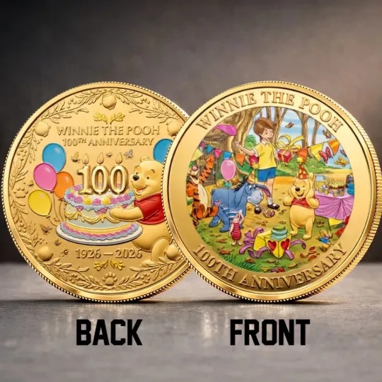 Discover Winnie-the-Pooh 100th Anniversary Commemorative Coin