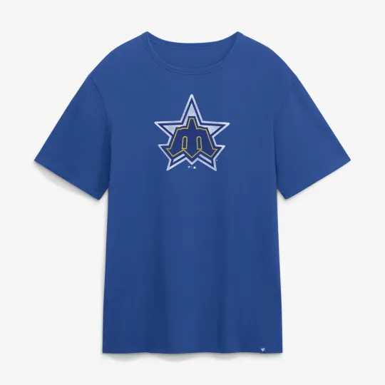Men's Seattle Mariners Royal Alternate Logo T-Shirt