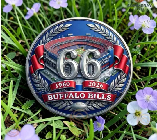 Discover Buffalo Bills History with the 66th Anniversary Collectible Coin
