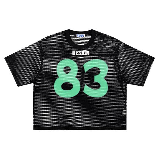 See-through Boxy Net T-Shirt