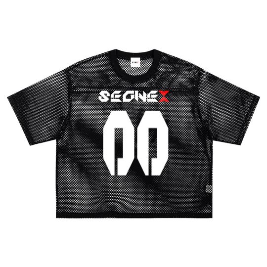 See-through Boxy Net T-Shirt