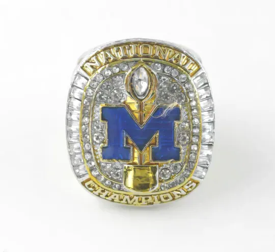 2024 Michigan Wolverines NCAA Championship Ring