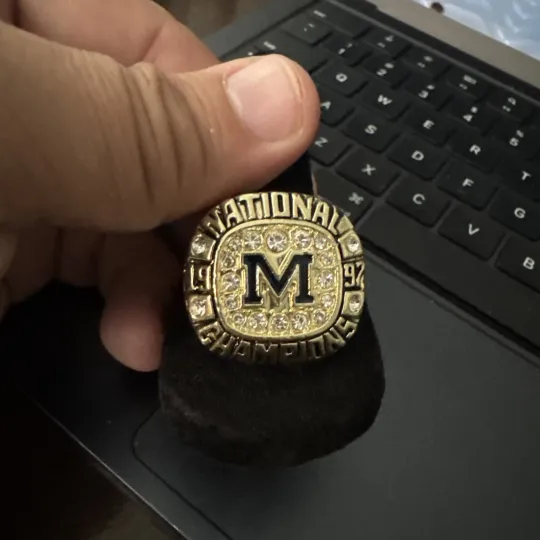 1997 Michigan Wolverines Rose Bowl Championship Ring