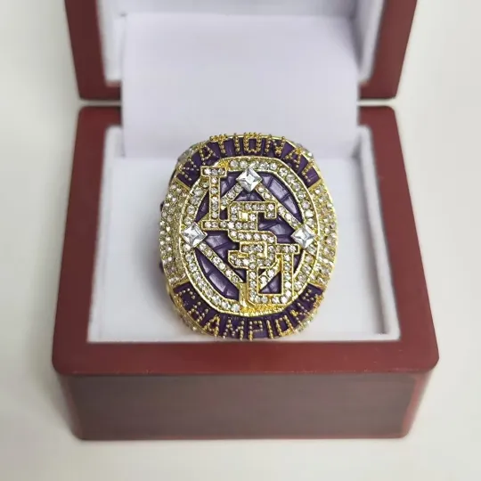 NCAA 2025 LSU Louisiana University Championship Ring