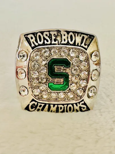 2014 Michigan State Spartans Rose Bowl Ring Championship Ring