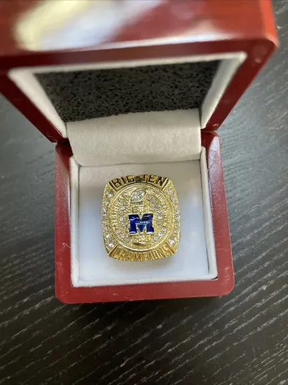 2021 Michigan Wolverines  Big Ten Championship Ring