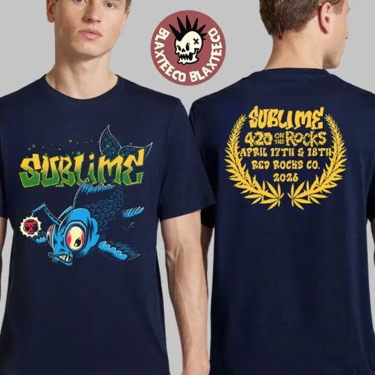 Discover Sublime 420 On The Rocks Live 2026 Event Tee On April 17 And 18 T-Shirt
