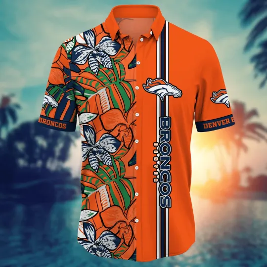 Denver Broncos football Hawaiian Shirt Ice Cream Season Aloha Shirt