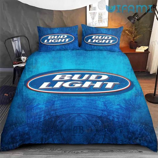 Discover Bud Light Logo Bedding Set