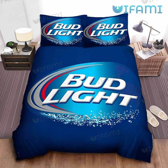 Bud Light Logo Bedding Set