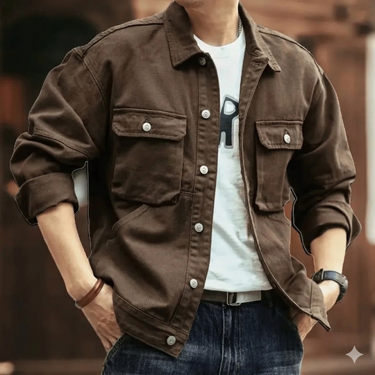 Explore Men's Denim Autumn Jackets