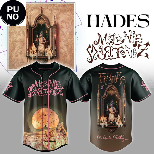 Melanie Martinez Hades The Sacrifice Tour 2026 Baseball Jersey