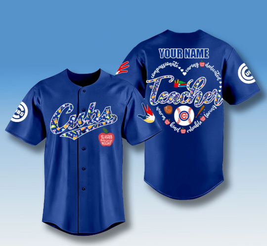 Chicago Cubs Teacher Appreciation Night 2025 Jersey