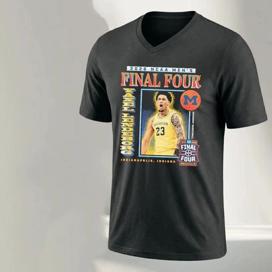Wolverines Men’s Basketball Campus Ink Yaxel Lendeborg Final Four 2026 shirt