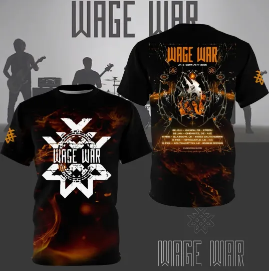 Wage War 3D T-Shirt Unisex