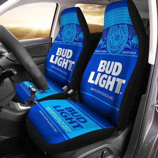 Bud Light Car Seat Covers
