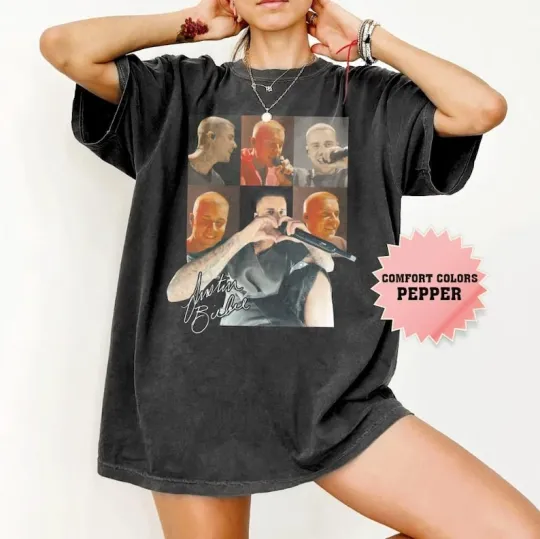 Justin Bieber Heart Sign V3 T-Shirt, Retro Music T-Shirt, Tour 2026 Tee