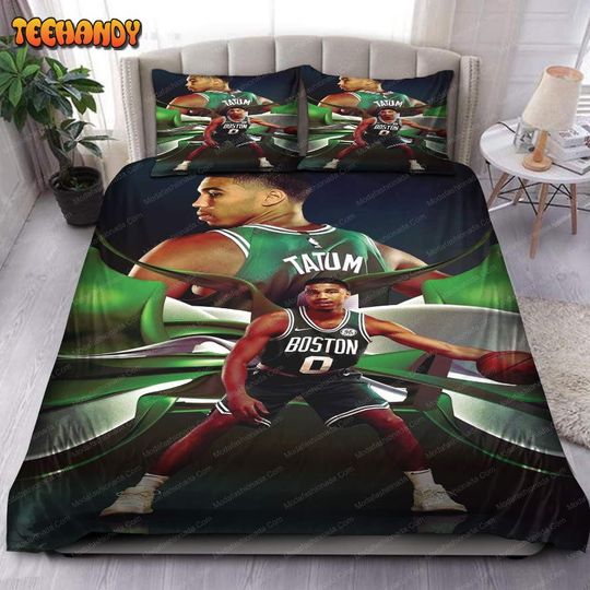 Boston Celticss Jayson Tatum Bedding Set V12