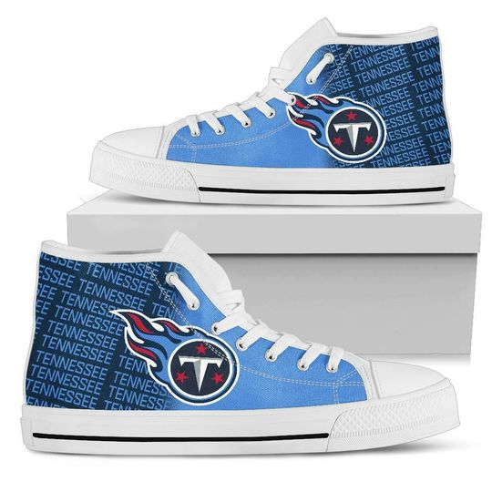 football Tennessee Titans High Top Shoes