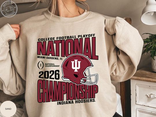 Indiana Hoosiers Champions Sweater,Indiana Football Champion Shirt, Colleague 2026 Champion Tee