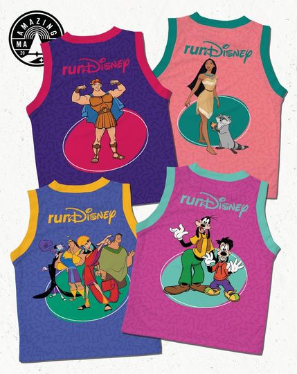 Discover RunDisney Virtual Series 2026 Matching T-Shirt, Goofy and Max Running Shirt, Disney Virtual Race 5K Shirt, Disney World Marathoner Tank Top