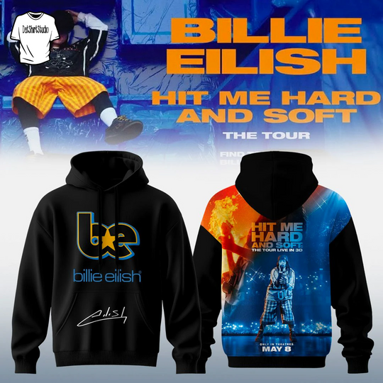 Billie Eilish Hit Me Hard and Soft: The Tour Special Edition Hoodie