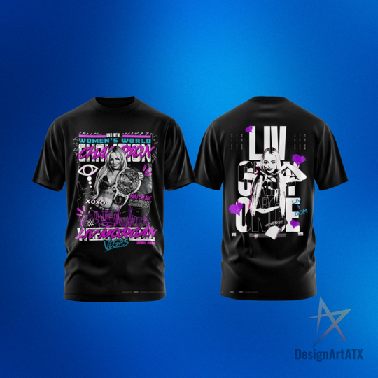 Discover Liv Morgan Champion 2026 Black Shirt