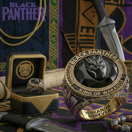 Black Panther Ring - Nobox