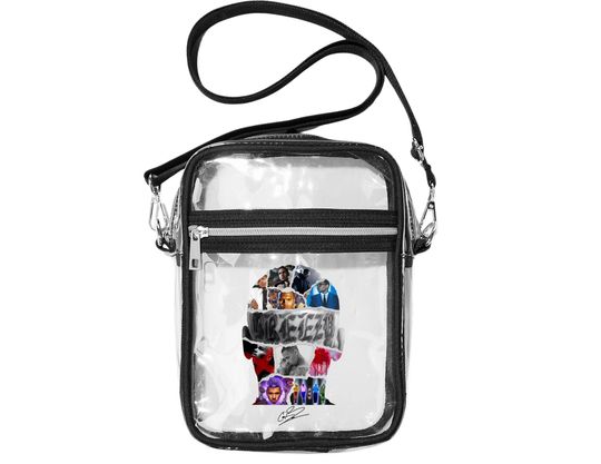 Album Breezy Bowl Clear Stadium Crossbody Bag for Concerts and Events